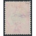 AUSTRALIA - 1917 10/- grey/deep aniline pink Kangaroo, 3rd wmk, used – ACSC # 48B