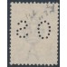 AUSTRALIA - 1924 2/- maroon Kangaroo, 3rd watermark, perf. OS, used – ACSC # 38Aba