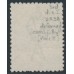 AUSTRALIA - 1915 3d olive Kangaroo, 3rd watermark, 'break in Bight' [2R38], used – ACSC # 13I(2)ha