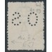 AUSTRALIA - 1923 3d greenish olive Kangaroo, die IIB, perf. OS, used – ACSC # 14Cb