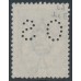 AUSTRALIA - 1915 6d ultramarine Kangaroo, die II, perf. OS, used – ACSC # 19Aba