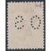 AUSTRALIA - 1923 6d chestnut Kangaroo, 3rd watermark, perf. OS, CTO – ACSC # 21Awc
