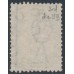 AUSTRALIA - 1920 1/- pale blue-green Kangaroo, die IIB, 3rd watermark, used – ACSC # 33A