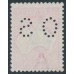 AUSTRALIA - 1917 10/- grey/pink Kangaroo, 'dot before P' [R16], CTO – ACSC # 48B(D)g+wa