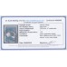 AUSTRALIA - 1917 2½d intense indigo Kangaroo, 3rd watermark, used – ACSC # 11D