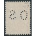 AUSTRALIA - 1929 5/- grey/yellow Kangaroo, SM wmk, perf. OS, misplaced perfs., CTO – ACSC # 45Awb