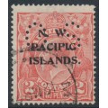 AUSTRALIA / NWPI - 1922 2d pale rose-red KGV Head, single watermark, perf. OS, used – SG # O19