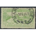 NEW ZEALAND - 1925 ½d yellow-green/green Dunedin Exhibition, used – SG # 463