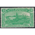 NEW ZEALAND - 1906 ½d emerald-green NZ Exhibition, MH – SG # 370