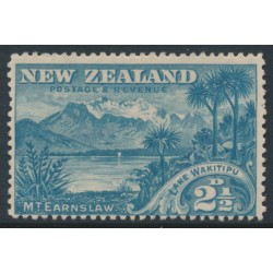 NEW ZEALAND - 1898 2½d blue Lake Wakitipu, perf. 15:15, no watermark, MH – SG # 249a