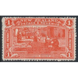 NEW ZEALAND - 1906 1d vermilion NZ Exhibition, MH – SG # 371