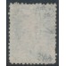 NEW ZEALAND - 1872 6d blue QV Chalon, perf. 12½, star watermark, used – SG # 135