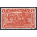 NEW ZEALAND - 1906 1d vermilion NZ Exhibition, MH – SG # 371