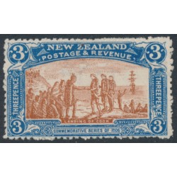 NEW ZEALAND - 1906 3d brown/blue NZ Exhibition, MH – SG # 372