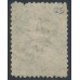 NEW ZEALAND - 1864 1/- yellow-green QV Chalon, perf. 12½, star watermark, used – SG # 125