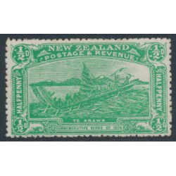 NEW ZEALAND - 1906 ½d emerald-green NZ Exhibition, MH – SG # 370