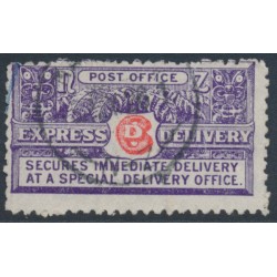 NEW ZEALAND - 1903 6d red/violet Express Delivery, perf. 11:11, used – SG # E1