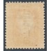 NEW ZEALAND - 1916 1/- vermilion KGV, perf. 14:14½, o/p OFFICIAL, MH – SG # O105b