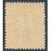 NEW ZEALAND - 1916 1/- orange-red KGV, perf. 14:14½, o/p OFFICIAL, MH – SG # O105ba