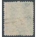 NEW ZEALAND - 1864 1/- yellow-green QV Chalon, perf. 12½, star watermark, used – SG # 125