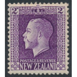 NEW ZEALAND - 1915 2d bright violet KGV definitive, perf. 14:13½, MH – SG # 417