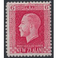 NEW ZEALAND - 1916 6d carmine KGV definitive, perf. 14:14, MNH – SG # 434