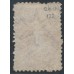 NEW ZEALAND - 1864 6d red-brown QV Chalon, perf. 12½, star watermark, used – SG # 122