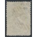 NEW ZEALAND - 1864 1/- yellow-green QV Chalon, perf. 12½, star watermark, used – SG # 125