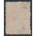 NEW ZEALAND - 1872 2d vermilion QV Chalon, perf. 12½, large star watermark, used – SG # 134