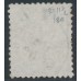 NEW ZEALAND - 1878 1/- green QV (1st Sideface), NZ star watermark, perf. 12:11½, used – SG # 184