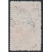 NEW ZEALAND - 1906 5/- red Mount Cook, NZ star watermark, perf. 14, used – SG # 329