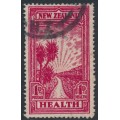 NEW ZEALAND - 1933 1d+1d carmine Health Stamp, used – SG # 553