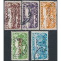 NEW ZEALAND - 1931-1934 Airmail set of 3 plus overprints, used – SG # 548-551+554