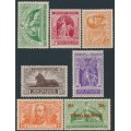 NEW ZEALAND - 1920 ½d to 1/- Victory in WWI set of 7, MH – SG # 453-459