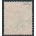 NEW ZEALAND - 1949 1/- red-brown/carmine KGVI, o/p OFFICIAL, used – SG # O157a