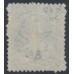 NEW ZEALAND - 1865 2d greenish blue QV Chalon, perf. 12½, star watermark, used – SG # 115