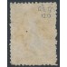 NEW ZEALAND - 1866 4d yellow QV Chalon, perf. 12½, star watermark, used – SG # 120