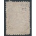 NEW ZEALAND - 1864 6d red-brown QV Chalon, perf. 12½, star watermark, used – SG # 122