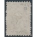 NEW ZEALAND - 1871 1d reddish brown QV Chalon, perf. 10:12½, star watermark, used – SG # 128