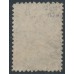 NEW ZEALAND - 1873 1d brown QV Chalon, perf. 12½, star watermark, used – SG # 132a