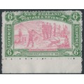 NEW ZEALAND - 1906 6d pink/olive-green NZ Exhibition, MNG – SG # 373