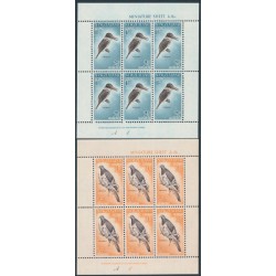 NEW ZEALAND - 1960 Health M/S (Birds) set of 2, MNH – SG # MS804b