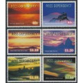 ROSS DEPENDENCY - 1999 40c to $1.80 Night Skies set of 6, MNH – SG # 60-65
