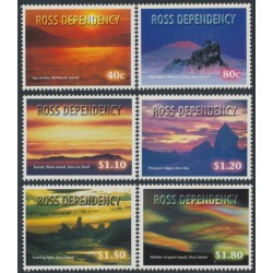 ROSS DEPENDENCY - 1999 40c to $1.80 Night Skies set of 6, MNH – SG # 60-65