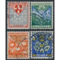 NETHERLANDS - 1926 Voor het Kind set of 4, used – NVPH # 199-202