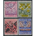 NETHERLANDS - 1927 Voor het Kind set of 4, used – NVPH # 208-211