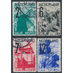 NETHERLANDS - 1932 Tourism Propaganda (ANVV) set of 4, used – NVPH # 244-247