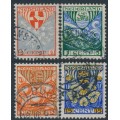 NETHERLANDS - 1926 Voor het Kind set of 4, used – NVPH # 199-202