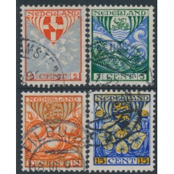 NETHERLANDS - 1926 Voor het Kind set of 4, used – NVPH # 199-202