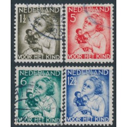 NETHERLANDS - 1934 Voor het Kind set of 4, used – NVPH # 270-273
